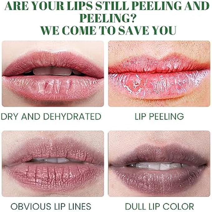 EELHOE LIP MOISTURIZER & PLUMPER HYDRATING LIP SERUM BALM - ORGANIC ALL NATURAL LIP HYDRATING TREATMENT MOISTURIZING LIP PLUMPER - LIP CARE SERUM REDUCE DRYNESS LIP LINES LIP ENHANCER FOR FULLER LIPS - Image 3